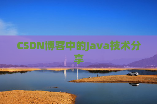 CSDN博客中的Java技术分享